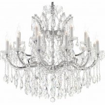 Подвесная люстра iLamp Diamond 6071-18 CR+CL