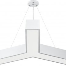 Подвесной светодиодный светильник Geometria ЭРА Igrek SPO-143-W-40K-056 56Вт 4000К белый Б0050570
