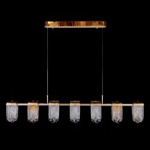 Подвесная люстра Cascade LE7717/7L Gold