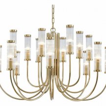 Подвесная люстра Newport 4550 4558+4+4/C gold