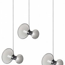 Подвесная люстра Lumina Deco Warni LDP 6819-3 GY для кухни