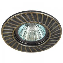 Встраиваемый светильник ЭРА Штампованный ST6 GD/SS