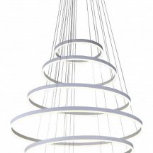 Подвесной светодиодный светильник Kink Light Тор 08537,01(4000K) с пультом ДУ для гостиной