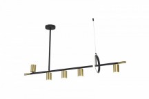 Люстра на штанге AM-Group  AM438 POLISHED GOLD