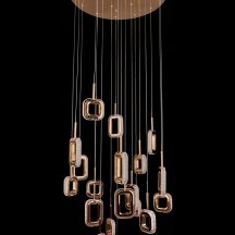 Подвесная люстра Theona LE7701/19 Gold