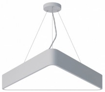 Подвесной светодиодный светильник Geometria ЭРА Delta SPO-151-W-40K-030 30Вт 4000К белый Б0050574
