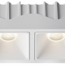 Точечный светильник Alfa LED DL043-02-10W4K-SQ-W-1