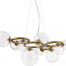 Подвесная люстра DeLight Collection Puppet P68092-9 brass