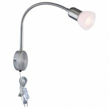Настенный бра с выключателем Arte Lamp Falena A3116AP-1SS