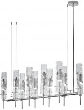 Подвесная люстра Crystal Lux Primavera SP10 Chrome