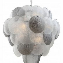 Подвесная люстра iLamp Rivoli 15617-14 CR+MULT