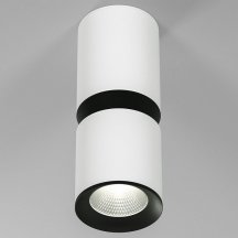Потолочный светодиодный светильник Elektrostandard Kayo 25048/LED 12W 4000К белый/чёрный a064728