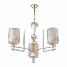 Люстра для натяжного потолка Arte Milano Florentia-6087 306087/3 Wh/Gd