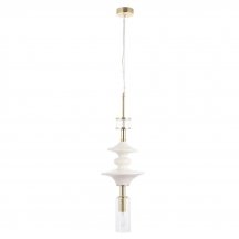 Подвесной светильник Crystal Lux Valencia SP1.3 Gold