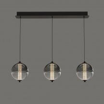 Подвесной светильник DeLight Collection MD24022079 MD24022079-3B black/smoky