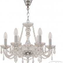 Подвесная люстра Bohemia Ivele Crystal 104 104/6/165 Ni