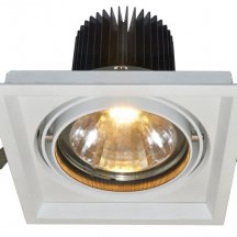 Точечный светильник Arte Lamp Technika A2134PL-1WH