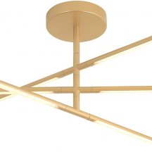 Потолочная светодиодная люстра Crystal Lux Largo PL32W D730 Gold