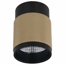 Точечный светильник Delta 1955-10W-3000K-36 BK+BR