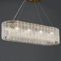 Подвесной светильник Newport 10820/90 brass oval М0064784