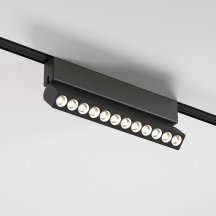 Трековый светодиодный светильник Elektrostandard Flat Magnetic Insight 85091/01 черный a063707