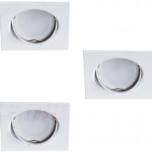 Точечный светильник (в комплекте 3 шт.) Kanlux TRIBIS II L W 23849