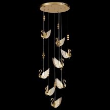 Подвесная светодиодная люстра Wertmark LETIZIA WE466.08.306