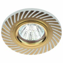 Точечный светильник ЭРА DK LD39 WH/GD