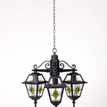 Уличный светильник подвесной Oasis Light 91170/3 lgG Bl