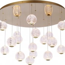 Подвесной светильник DeLight Collection Elliot Diamante MD20001012-17A gold