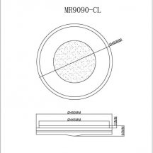 Потолочный светильник Despina MR9090-CL
