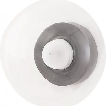 Настенный светодиодный светильник Crystal Lux Bosque AP1 Black/Transparent