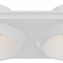 Встраиваемый светильник Maytoni Gyps Modern DL124-GU10-02-TRS-W