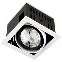 Встраиваемый светодиодный светильник Ambrella light Cardano T811 BK/CH 12W 4200K