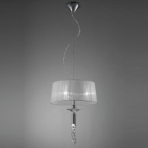 Люстра для спальни Mantra Tiffany Chrome 3858