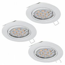 Комплект встраиваемых светильников (3 шт.) Eglo Einbauspot LED 75349