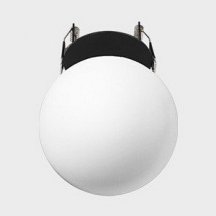 Встраиваемый светодиодный светильник Italline IT08-8026 black 3000K