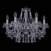 Подвесная люстра Bohemia Ivele Crystal 1409/6/195/Ni