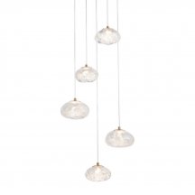 Подвесной светильник DeLight Collection P98065 P98065-5 antique brass