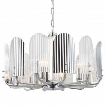 Подвесная люстра iLamp Dolce 15571-6 CR+MULT