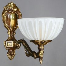 Настенный светильник классика Ambiente by Brizzi Navarra 02228/1 PB