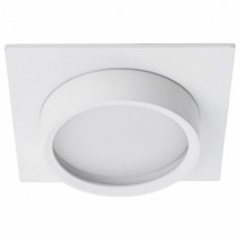 Светильник встраиваемый Feron DL505 потолочный GX53 белый квадрат IP44 51103