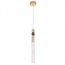 Подвесной светодиодный светильник Crystal Lux Cielo SP5W Led Gold