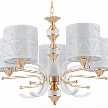 Подвесная люстра Florentia-2097 302097/5 Wh/Gd