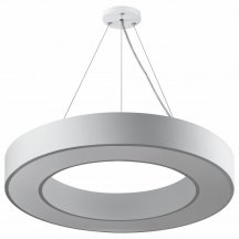 Подвесной светодиодный светильник Geometria ЭРА Ring SPO-133-W-40K-045 45Вт 4000К белый Б0050562