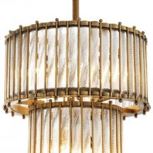 Подвесная люстра DeLight Collection Tiziano KG0907P-6 brass