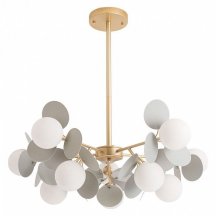 Потолочная люстра Arte Lamp Peacock A1369SP-10GY