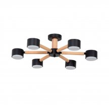 Потолочная люстра Tenda A1624PL-6BK