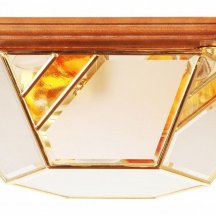 Потолочная люстра 1003/3PL-LN.SATINATO M+ROSSO GOLD
