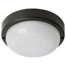 Светильник светодиодный пылевлагозащищённый Feron AL3005 в пластиковом корпусе 12W 4000K 220V IP65 черный 51469